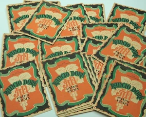 LOT 50 ÉTIQUETTES  / RANCIO DORÉ /VIN EXTRA VIEUX / LABELS  BOISSON ALCOOL OLD   - Imagen 1 de 1