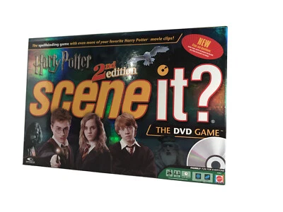 Harry Potter Scene It? 2nd Edition DVD Board Game Mattel 2007 Complete - Image 1 of 4