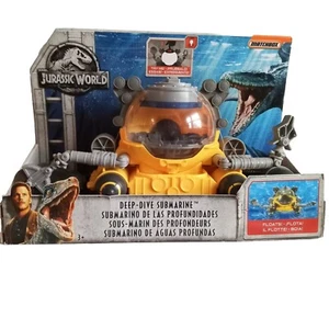 Matchbox Modellino Jurassic World Deep-Dive Submarine Veicolo - Foto 1 di 11