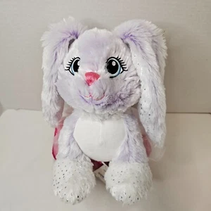 Build A Bear Merry Mint lila Hase rosa Zuckerstange Kleid Plüschtier Stofftier - Bild 1 von 17