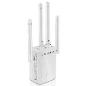 Wireless Repeater Wifi Router 300M Signal Amplifier Extender 4 Antenna Router - Picture 1 of 17