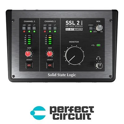 Solid State Logic SSL 2 MKII USB AUDIO INTERFACE - NEW - PERFECT CIRCUIT - Image 1 of 4