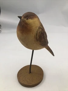 Seasons of Cannon Falls Resin Bird On Pole 6.5” - Picture 1 of 8