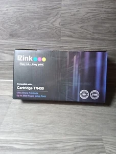 EZ Ink EZink TN450 Compatible Premium Toner Cartridge Black New Sealed - Picture 1 of 2
