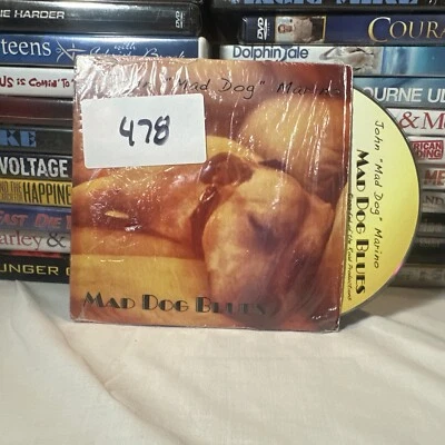 CD Mad Dog Blues by John "Mad Dog" Marino CD (Thin Cardboard Case) RARE - GOOD - Image 1 of 2