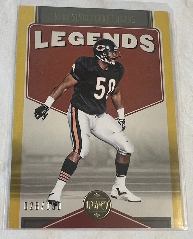 2022 Legacy Legends /150 Mike Singletary No. 123! - Image 1 of 2