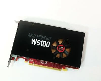 ATI AMD FirePro W5100 4GB GDDR5 Video Graphics Card (Quad DP - 4x DisplayPort) - Image 1 of 4