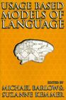 Usage-Based Models of Language, Paperback by Barlow, Michael (EDT); Kemmer, S...