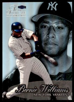 1999 Flair Showcase Row 3 #57 Bernie Williams New York Yankees - Image 1 of 2