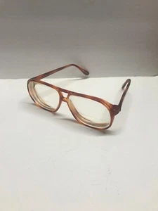 MARCOS de gafas vintage de plástico Demi ámbar 52/20 Eyedeal - Reggie - Imagen 1 de 7