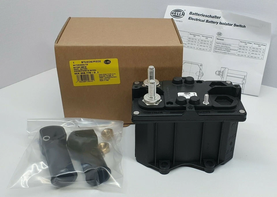 HELLA 6EK 008 776-021 Interruttore principale, sezionatore batteria 12V - Immagine 1 di 1