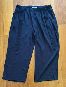 THE ARK Black Pants-Size L/14 - Picture 1 of 4