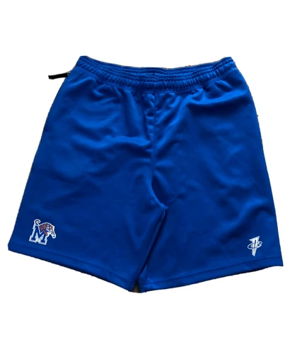 Nike Memphis Tigers Elite Fleece Shorts Mens S Royal Blue CQ1375-480 Cover