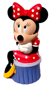 Disney Minnie Mouse Coin Bank by Applause with Stopper Vintage - Picture 1 of 4