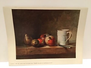 Metropolitan Seminars in Art Plate 20, Still Life: Apples, Pear, & White Mug - Picture 1 of 2