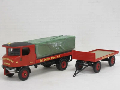 Sentinel Platform Wagon + Trailer - United Africa, OVP, Corgi, 1:50, limited - Bild 1 von 4