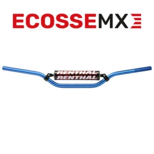 Nuovo manubrio Renthal 22 mm 7/8 CRF RMZ KXF YZF YZ RM KX 971-08-BU blu radiocomandato - Foto 1 di 2