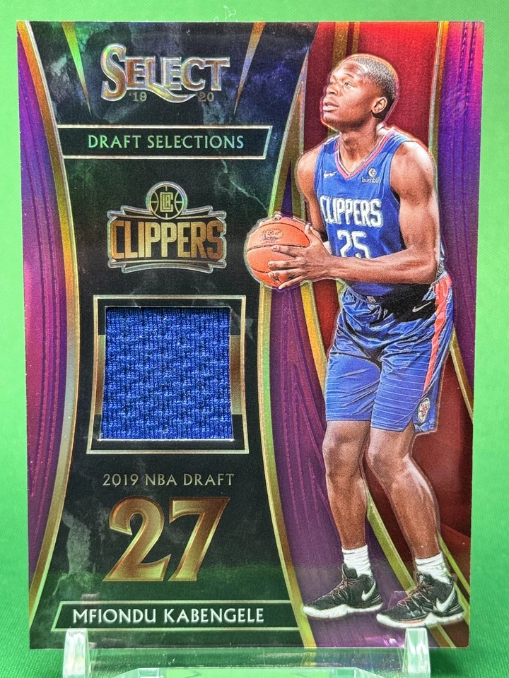 2019-20 Select Mfiondu Kabengele Draft Selections Purple Prizms #/99 ☘️012 - Image 1 of 2