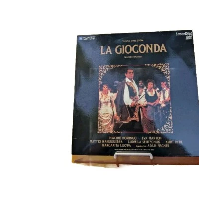 Pioneer Artists Vienna State Opera LA GIOCONDA Ponchielli 2 Disc Laserdisc USED - Image 1 of 2