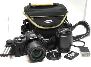 Olympus E-420 10.0MP Digital SLR Camera Kit with 14-42mm 40-150mm Lens + EXTRA - Picture 1 of 8