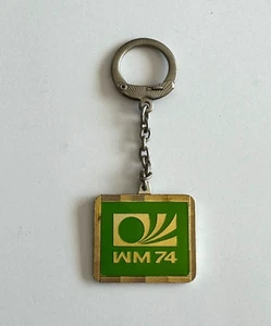 Vintage Keychain 1974 FIFA World Cup Germany Football Deutschland Fussball - Picture 1 of 2