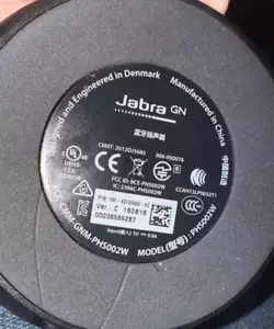 Jabra Speak 510 Bluetooth Speakerphone - Black - Photo 1/2
