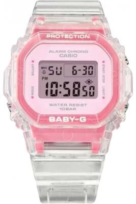 Casio Baby-G Reloj Digital Rosa Transparente BGD-565SJ-7ER - Imagen 1 de 4