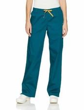 Carhartt Women's Pull On Straight Leg Pant, Scrubs, Caribbean - Xl