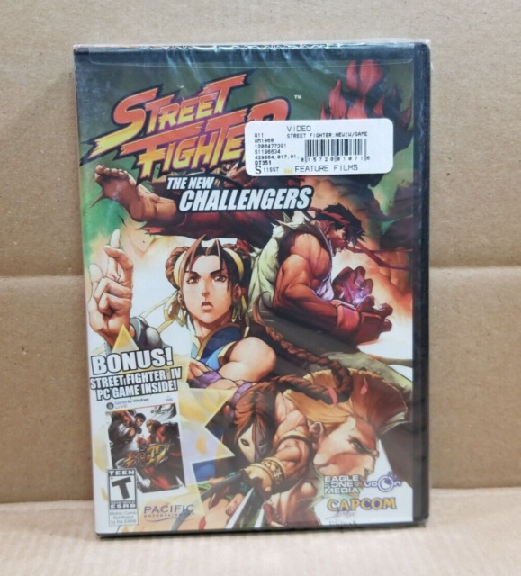 Street Fighter II V - The Collection (DVD, 2003, 4-Disc Set) for