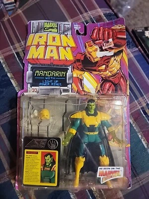Marvel Universe ToyBiz 1995 MANDARIN serie animada completa Iron Man leyendas Foto 1 de 3
