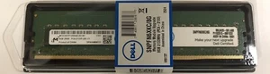Dell SNPFN6XKC/8G 8 GB Memory Module - DDR4 SDRAM - DIMM 288-Pin - PC4-17000 - 2 - Picture 1 of 2