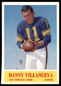 1964 Philadelphia Danny Villanueva Los Angeles Rams #96 - Picture 1 of 2