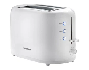 Goodmans Plastic 2 Slice Toaster – White - Picture 1 of 3
