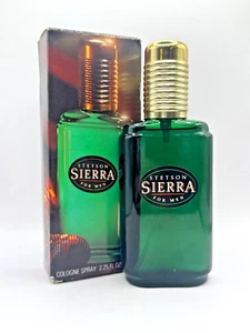STETSON SIERRA BY COTY 66.5ML COLOGNE SPRAY (NEW WITH BOX) - Picture 1 of 7