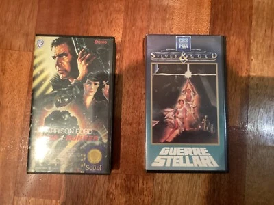 Guerre Stellari e Blade Runner VHS vintage - Immagine 1 di 4