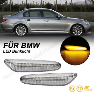 Led Seitenblinker Blinker für BMW 1er E81 E82 E87 E88 3er5er E46 E60 E61 E91 E92 - Bild 1 von 11