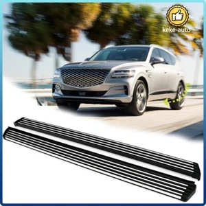 Apto para Hyundai Genesis GV80 2021-2023 estriberas peldaños laterales pedales barra Nerf - Imagen 1 de 6