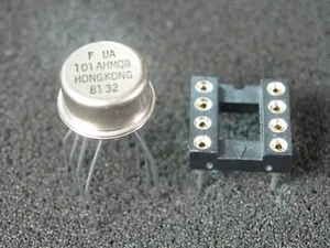 Vintage 1981 UA101AH (LM301AH) for Proco Rat Distortion Effects Pedal FuzZ LM301 - Picture 1 of 4
