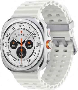 SEALED-Samsung Galaxy Watch Ultra 47mm LTE Galaxy AI Titanium White Smartwatch - Picture 1 of 1