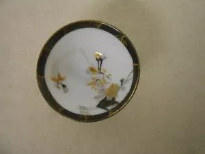 Taza de sake/flores de cerezo vintage japonesa - Imagen 1 de 7