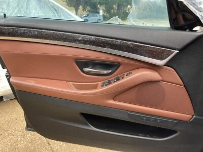 2011-2016 BMW 528I 535I 550I FRONT LEFT SIDE INTERIOR DOOR PANEL COVER TRIM OEM — 第 1/4 张图片