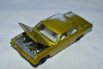 Caixa de fósforos vintage Lesney nº Capô de abertura 36 Opel Diplomat fundido em escala 1/64 - Imagem 1 de 4