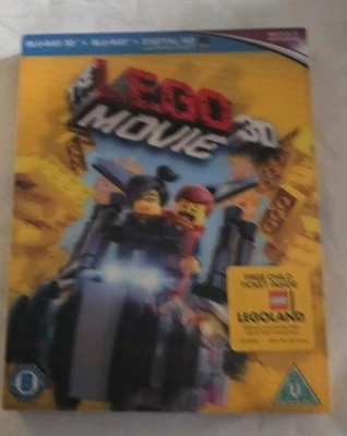 The LEGO Movie 3D Blu-ray Slip Cover Compatible with 3D, 2D, Lenticular - Image 1 of 3