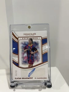 2023-24 Immaculate Soccer ZLATAN IBRAHIMOVIC Excellence Signatures Auto /20 - Picture 1 of 2