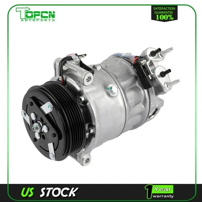 Compresor de aire acondicionado para Jaguar E-Pace F-Type XE XF XJ XJR Land Rover 3,0 L 5,0 L Foto 1 de 4