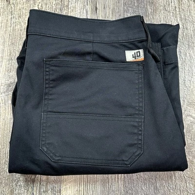 Pantalones de Trabajo Duluth Trading 40 Grano Sarga Carga Bolsillo Hombre’s 34x30 Negro Utilitario Foto 1 de 4