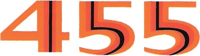 Identificación del motor 455 1973-75 (negro) Foto 1 de 1