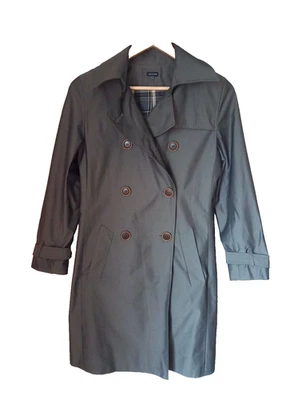 Gabardina Joseph XS UK 6 8 verde caqui Mac doble pecho clásica inteligente Foto 1 de 4