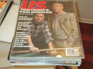 Tom Cruise and Paul Newman  , US Magazine , Dec. 1, 1986, - Bild 1 von 1