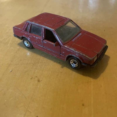 1986 MATCHBOX VOLVO 760 Red Diecast Car 1:62 Doors Open Die Cast - Image 1 of 4